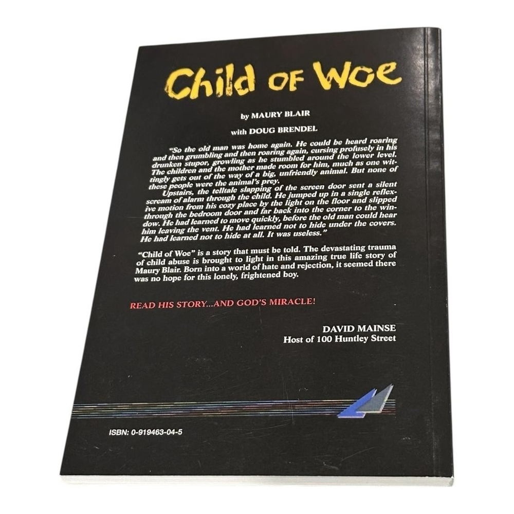 Child Of Woe Maury Blair Doug Brendel Autobiography Paperback Christian Book - Picture 8 of 9